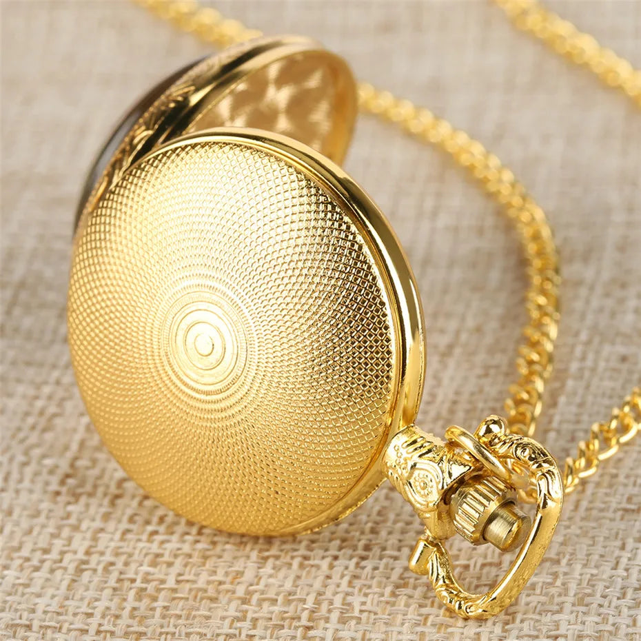 Exquisite Vintage Eye Design Quartz Pocket Watch With Necklaces Pendant Clock Gift For Mlae Kids Relogio Saati With Necklace
