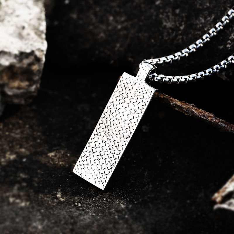 Viking Jewelry, Father of Greek Gods, Odin Stainless Steel Pendant, Retro Men's Titanium Steel Pendant