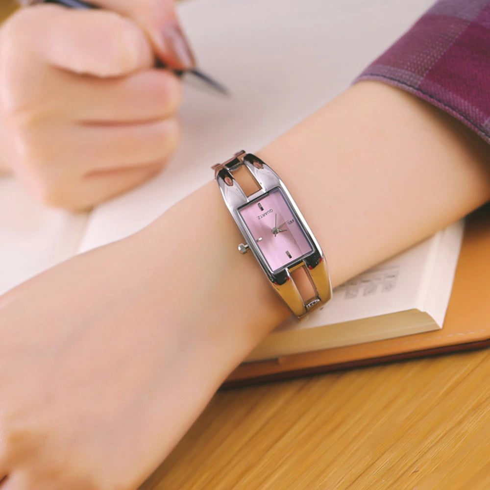 Ladies Women Watch Bracelet Fashion Steel Quartz Luxury Wristwatch Fashion Exquisite Hour Clock Relojes Feminino Female Saati