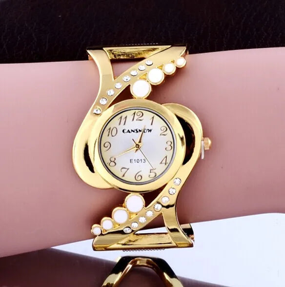 New Design Luxury Bracelet Women's Watches Fashion Crystal Ladies Women Watch Mujer Elegant Female Clock Montre Zegarek Saati