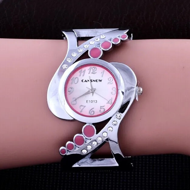 New Design Luxury Bracelet Women's Watches Fashion Crystal Ladies Women Watch Mujer Elegant Female Clock Montre Zegarek Saati
