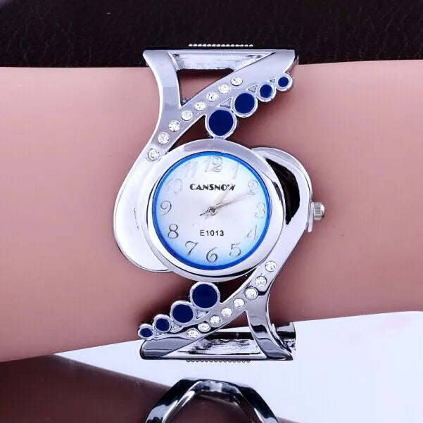 New Design Luxury Bracelet Women's Watches Fashion Crystal Ladies Women Watch Mujer Elegant Female Clock Montre Zegarek Saati