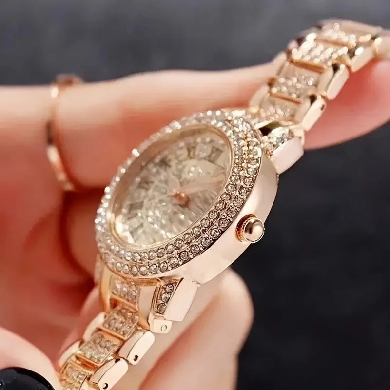 Women's Wristwatch Luxury Crystal Exquisite Women Quartz Watch Relogio Feminino Casual Ladies Watches Clock Montre Femme
