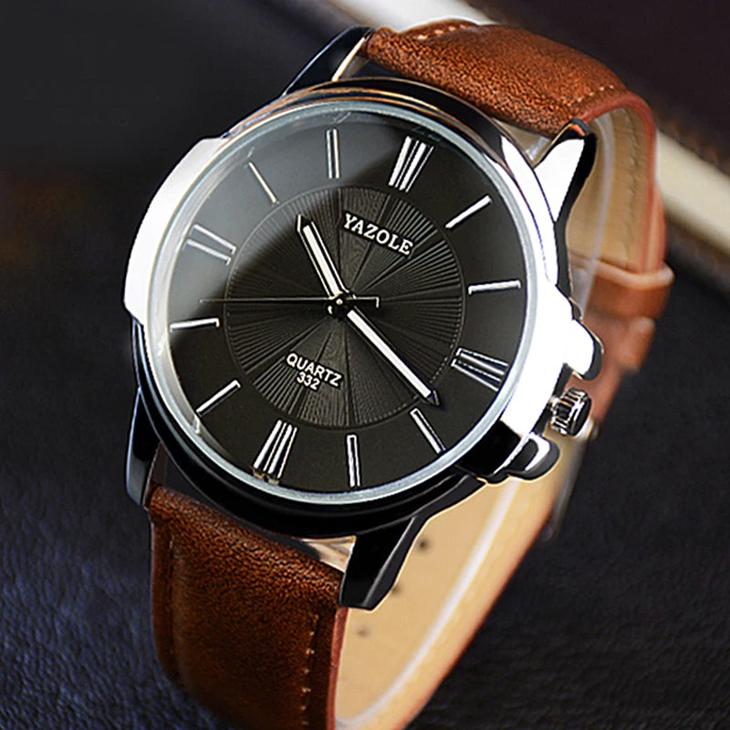 Wristwatch Male Clock Yazole Quartz Watch Men Top Brand Luxury Famous Wrist Watch Business Watches for Man Relogio Masculino