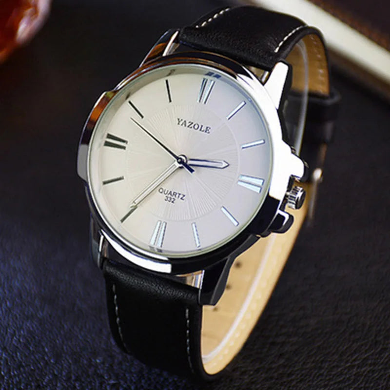 Wristwatch Male Clock Yazole Quartz Watch Men Top Brand Luxury Famous Wrist Watch Business Watches for Man Relogio Masculino