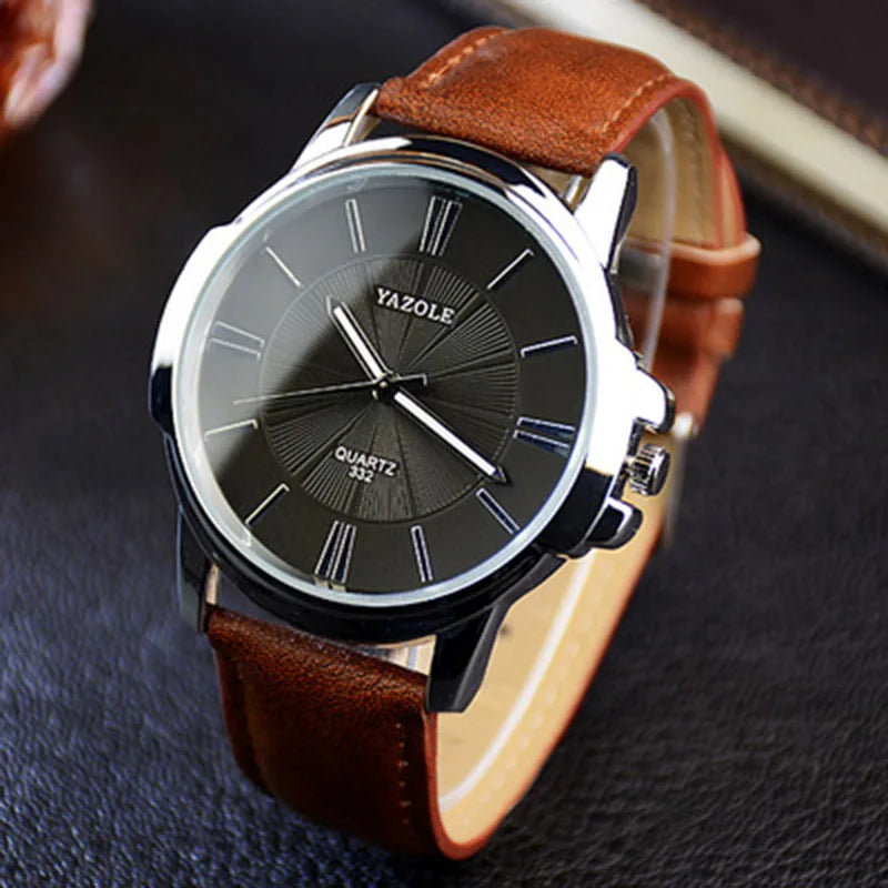 Wristwatch Male Clock Yazole Quartz Watch Men Top Brand Luxury Famous Wrist Watch Business Watches for Man Relogio Masculino