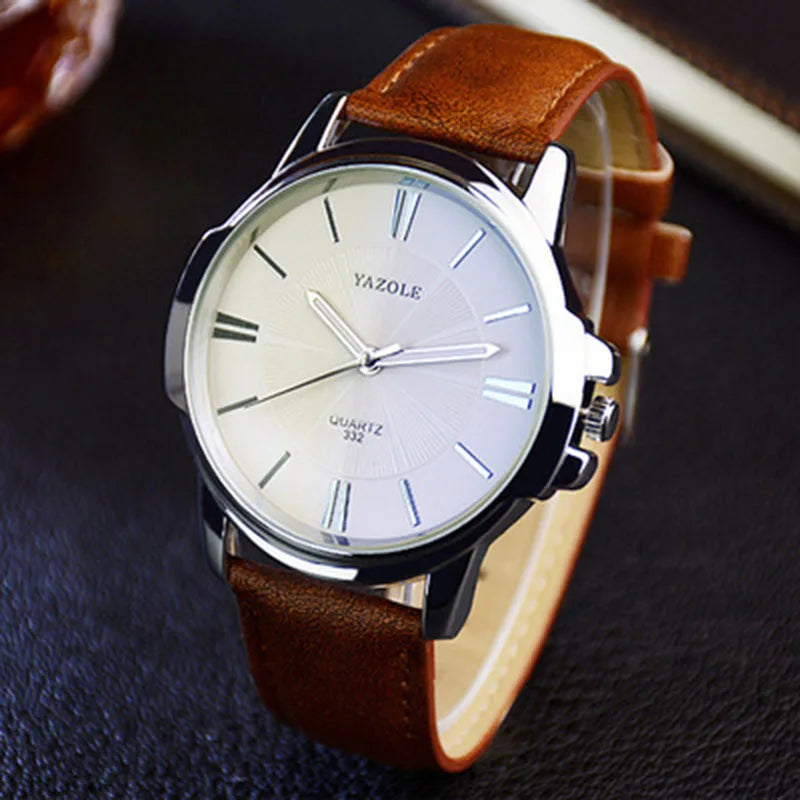 Wristwatch Male Clock Yazole Quartz Watch Men Top Brand Luxury Famous Wrist Watch Business Watches for Man Relogio Masculino