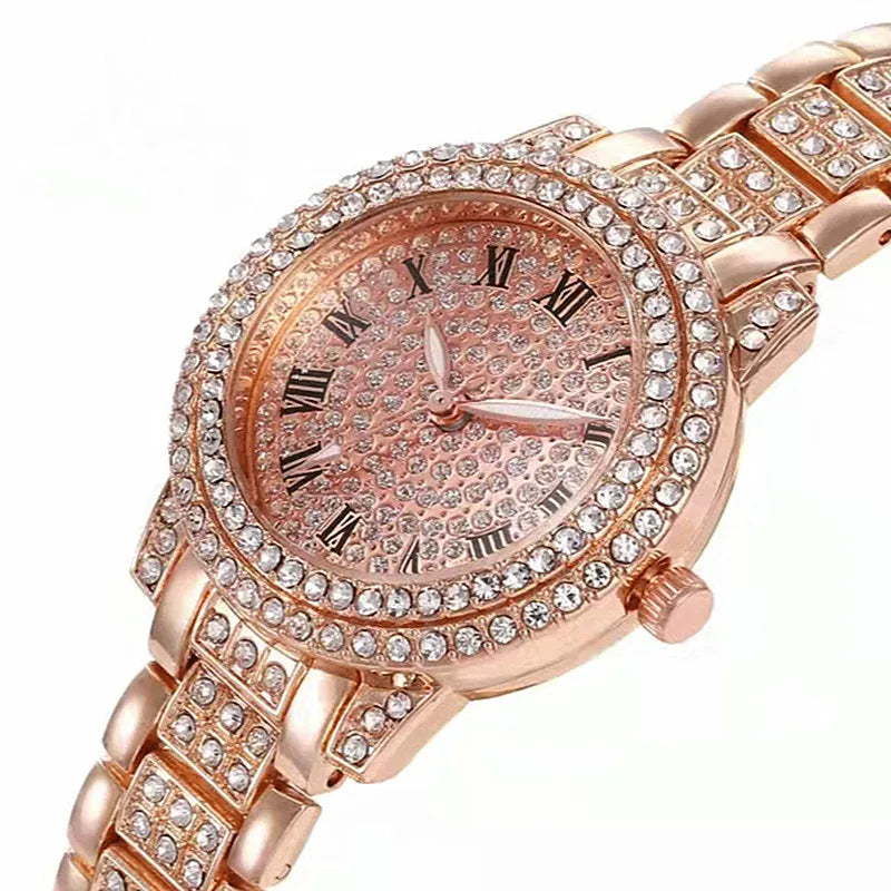 Women's Wristwatch Rhinestone Luxury Brand Relogio Feminino Casual Business Ladies Watches Quartz Clock Montre Femme Relojes