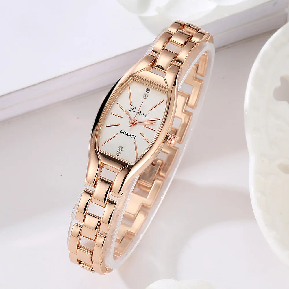 Brand Women Watches Fashion Bracelet Watch Simple Rose Gold Luxury Watch Women Rhinestone Women's Watch Montre Zegarek Mujer