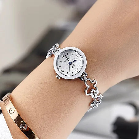 Luxury Women Rose Gold Watch Fashion  Stainless steel Ladies Quartz Wristwatch Elegant Female Bracelet Watches Reloj Mujer