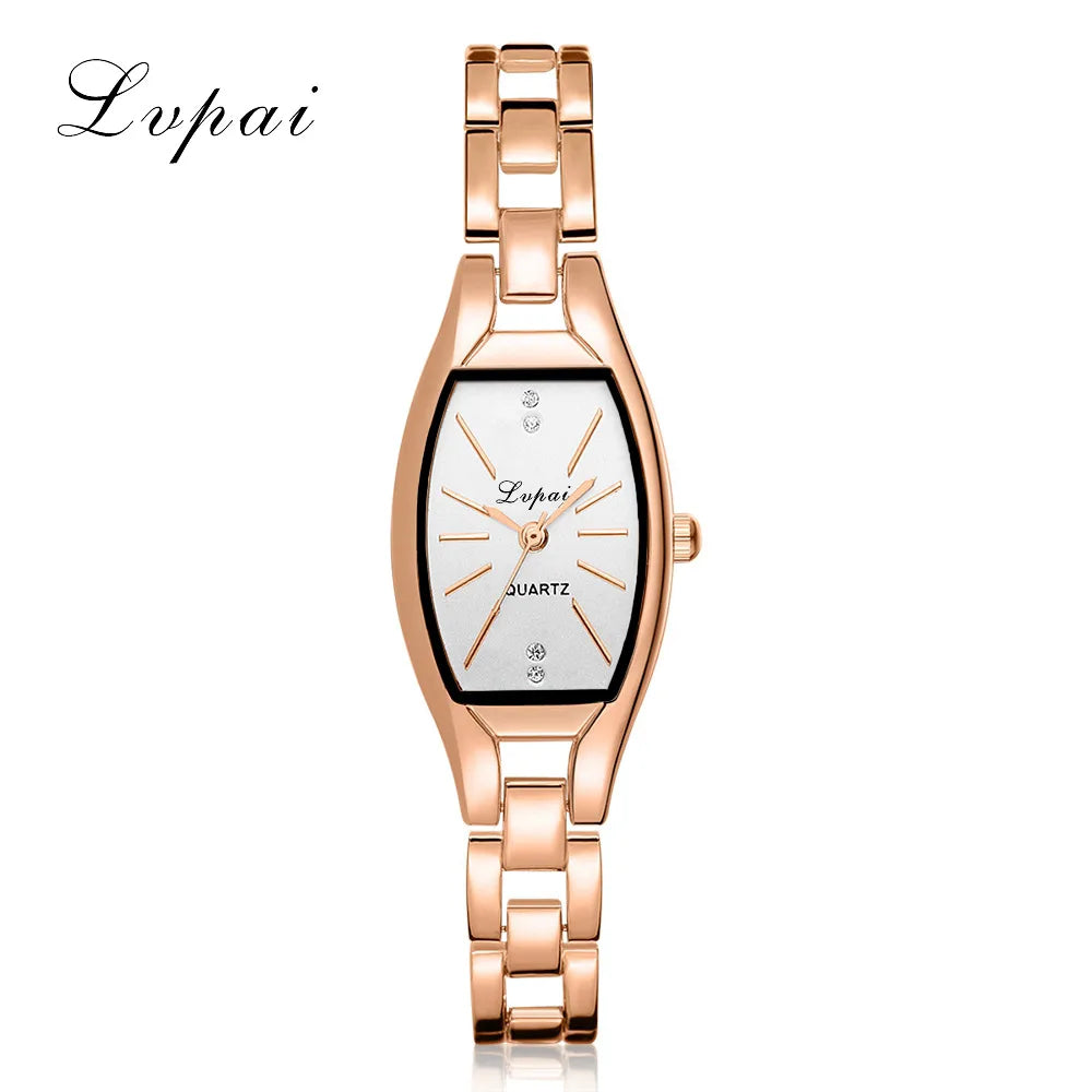 Brand Women Watches Fashion Bracelet Watch Simple Rose Gold Luxury Watch Women Rhinestone Women's Watch Montre Zegarek Mujer