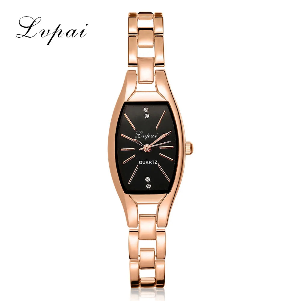 Brand Women Watches Fashion Bracelet Watch Simple Rose Gold Luxury Watch Women Rhinestone Women's Watch Montre Zegarek Mujer