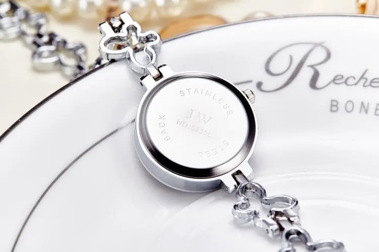 Luxury Women Rose Gold Watch Fashion  Stainless steel Ladies Quartz Wristwatch Elegant Female Bracelet Watches Reloj Mujer