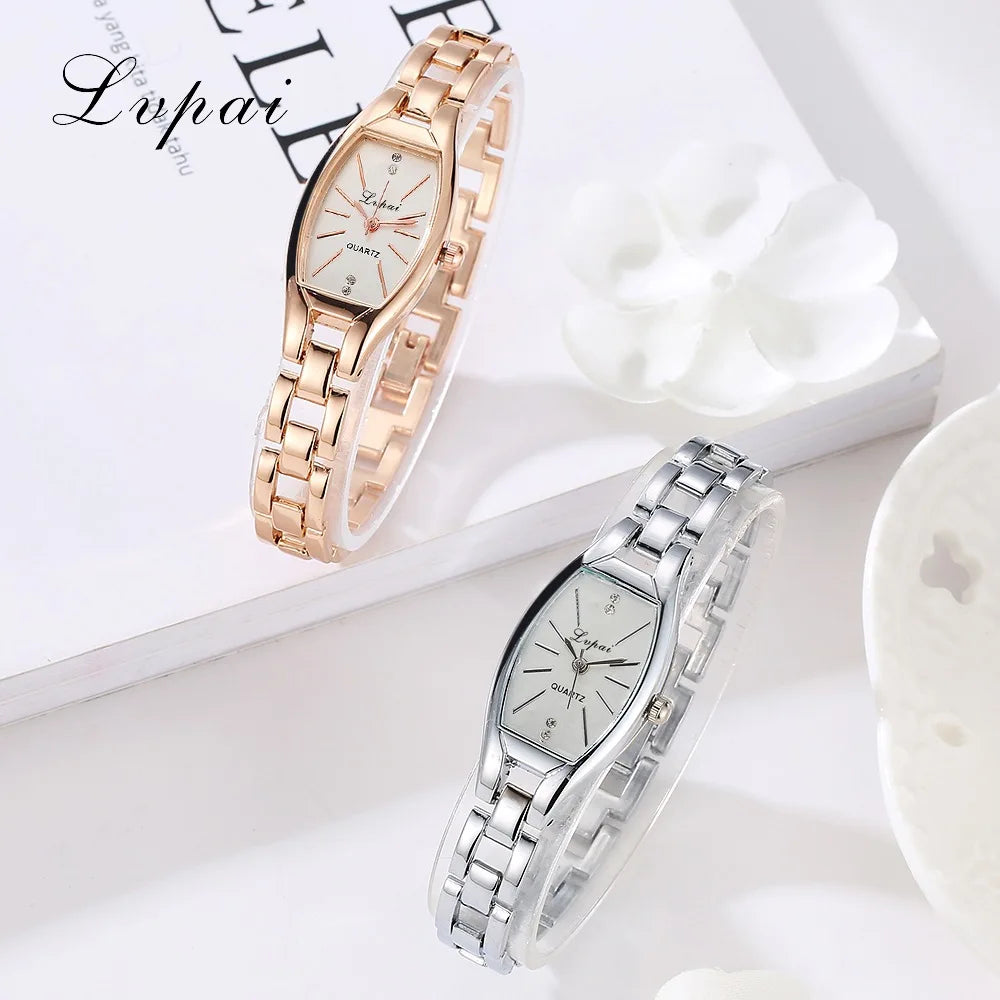 Brand Women Watches Fashion Bracelet Watch Simple Rose Gold Luxury Watch Women Rhinestone Women's Watch Montre Zegarek Mujer