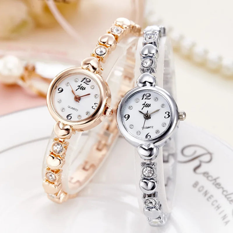 2022 NEW Women Watches Rose gold Silver Ladies Bracelet Watch womens quartz dress wristwatch feminino reloj mujer kol saati