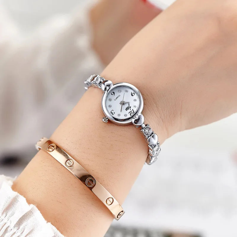 2022 NEW Women Watches Rose gold Silver Ladies Bracelet Watch womens quartz dress wristwatch feminino reloj mujer kol saati