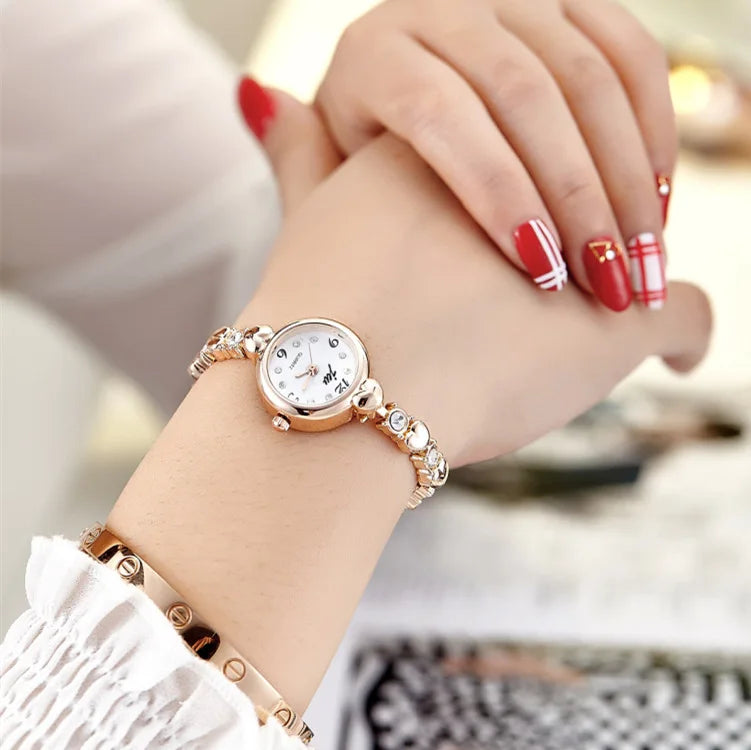 2022 NEW Women Watches Rose gold Silver Ladies Bracelet Watch womens quartz dress wristwatch feminino reloj mujer kol saati