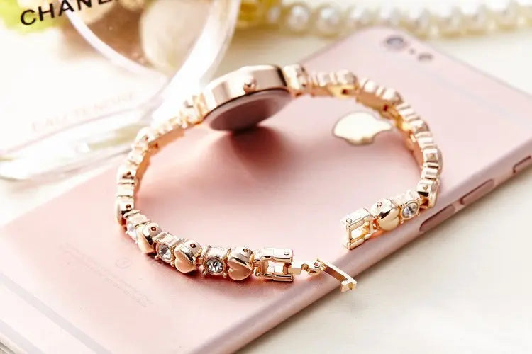 2022 NEW Women Watches Rose gold Silver Ladies Bracelet Watch womens quartz dress wristwatch feminino reloj mujer kol saati