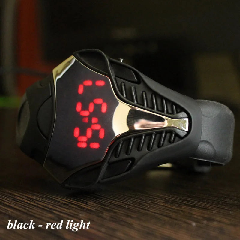 New Arrival Reloj Led Watch Mens Sports Snake Dial Unique Desgin Cartoon Kids Casual Fashion Silicone Reloj Digital-Watch