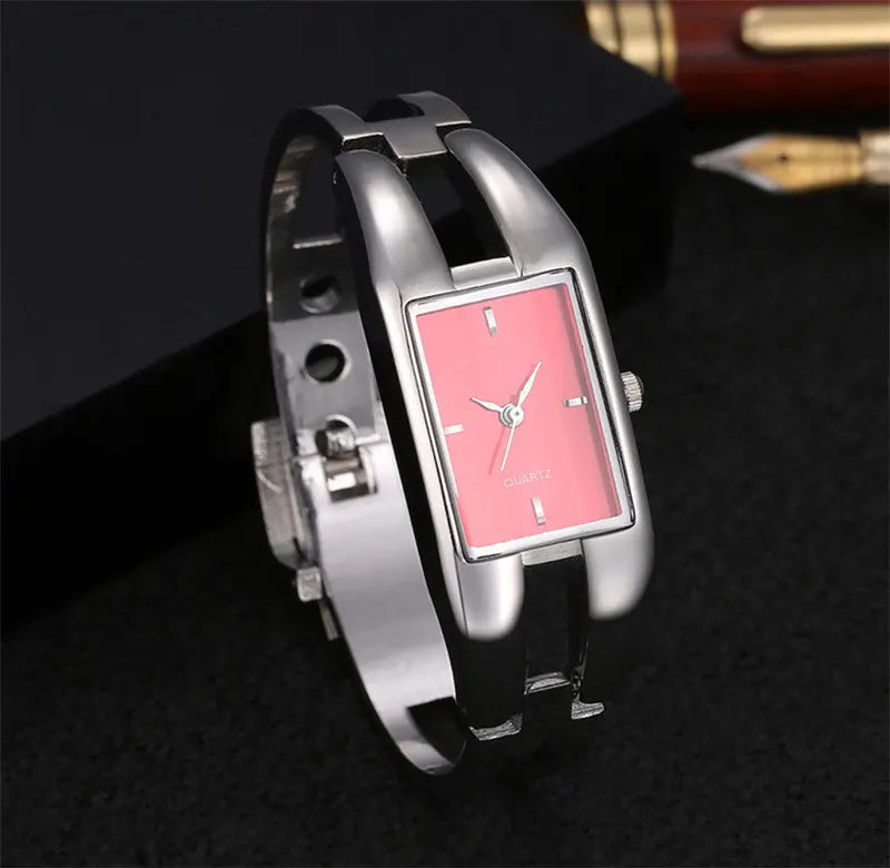 Elegant Women's Bracelet Quartz Watch Ladies Luxury Fashion Bangle Watch Hour Clock Relojes Relogio Feminino Mujer Saati