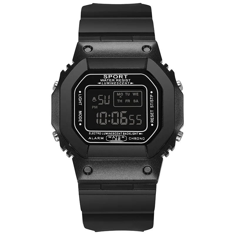 LED Student Watch Digital Children Fashion Sports Wristwatch Out door Clock Vibration Popular Watch Lovers boys girls Relojes