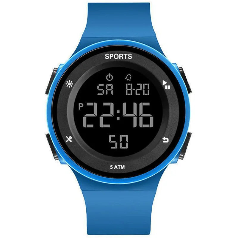Simple Led Watches For Men Outdoor Sports Digital Elegant Quartz Alarm Male Wristwatch Fashion Trendy Electronic Watch Relogio