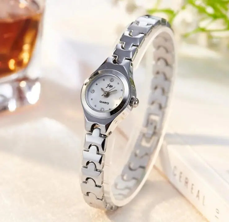 New Fashion Womens Watch New Rose Gold Silver Ladies Bracelet Watch Quartz Jw Dress Wristwatch Feminino Reloj Mujer Kol Saati