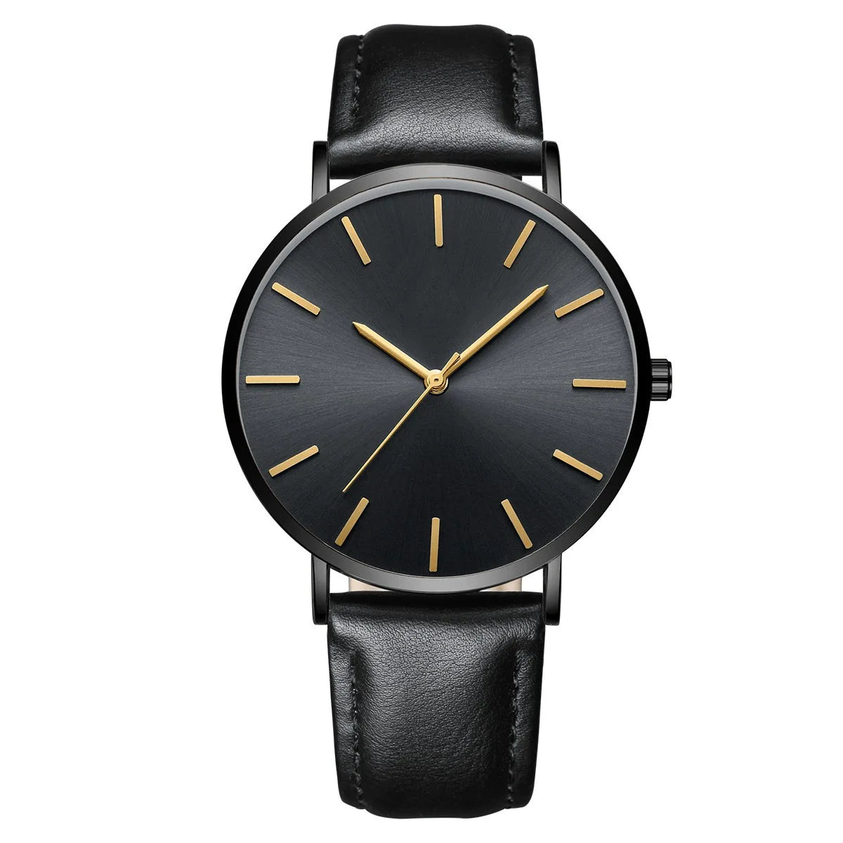 New Simple Men's Fashion Watches Minimalist Male Quartz Wristwatch Elegant Roman Gift Clock Masculine Relogio Saati