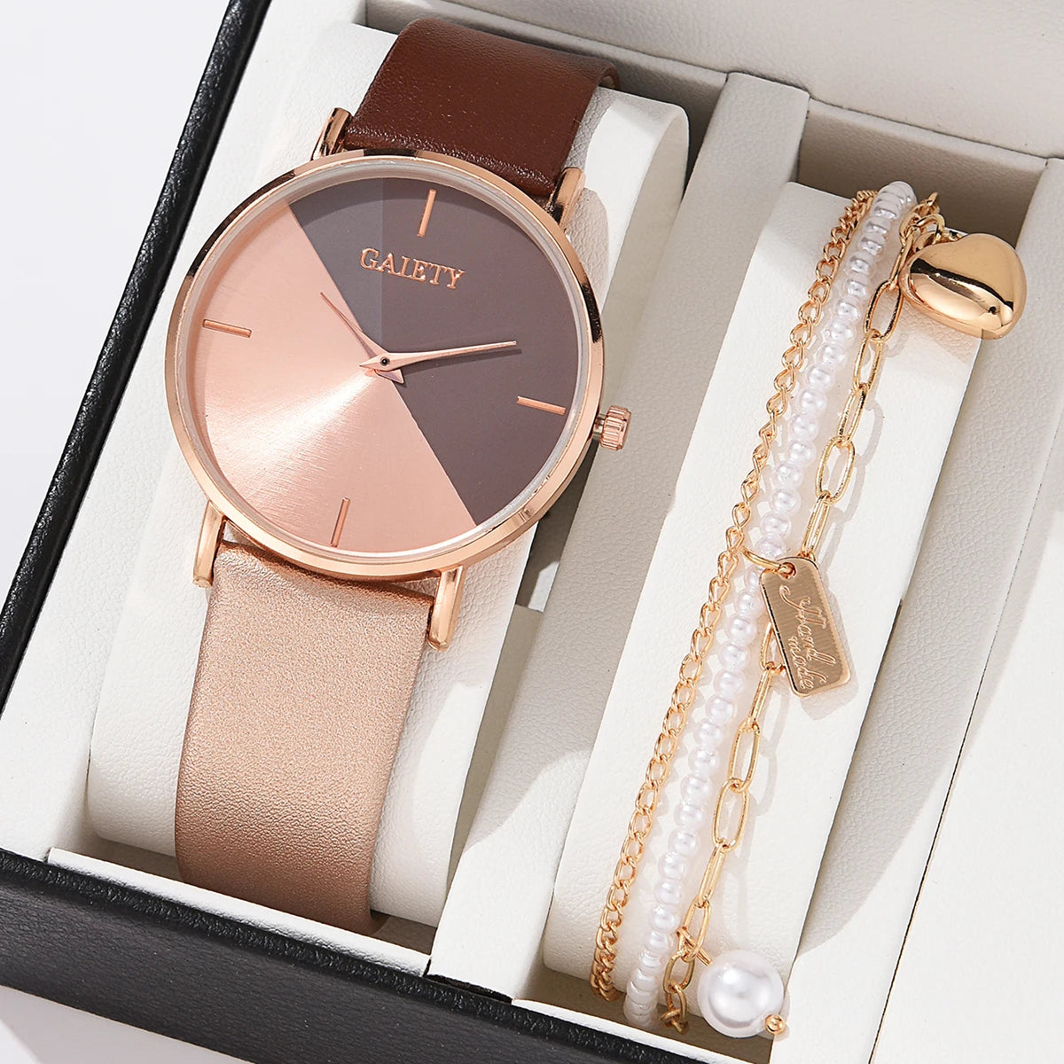 Female Women Watches Minimalist Leather Rose Gold Clock Simple Design Elegant Mix Color Wristwatch Fashion Ladies Quartz Relojes