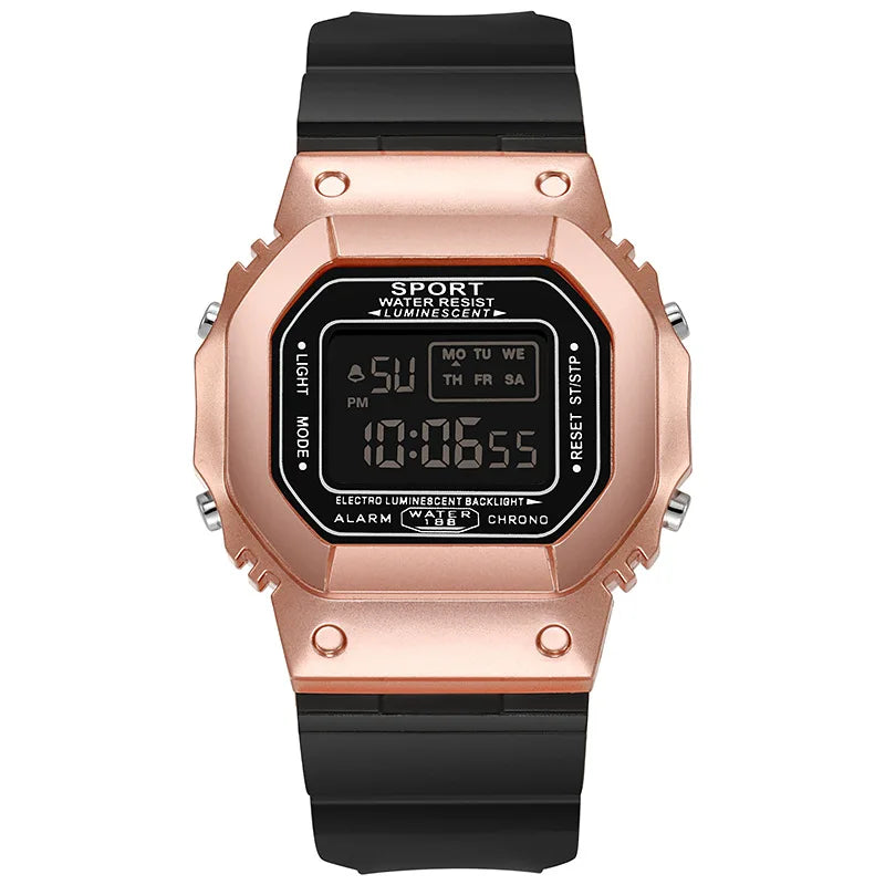 LED Student Watch Digital Children Fashion Sports Wristwatch Out door Clock Vibration Popular Watch Lovers boys girls Relojes