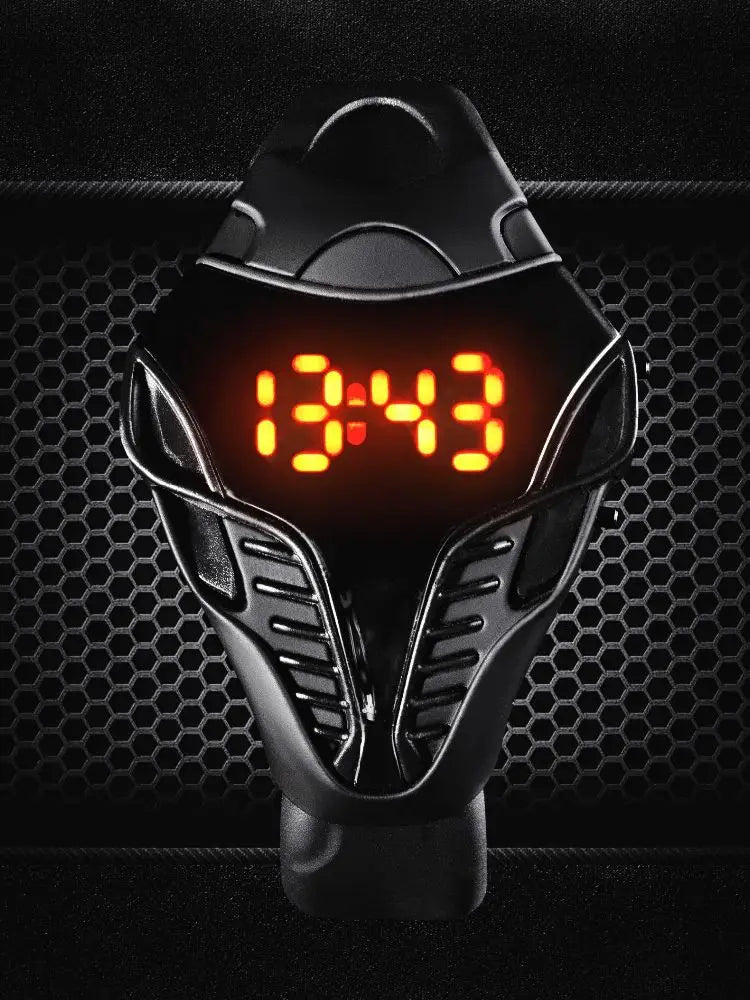 New Arrival Reloj Led Watch Mens Sports Snake Dial Unique Desgin Cartoon Kids Casual Fashion Silicone Reloj Digital-Watch