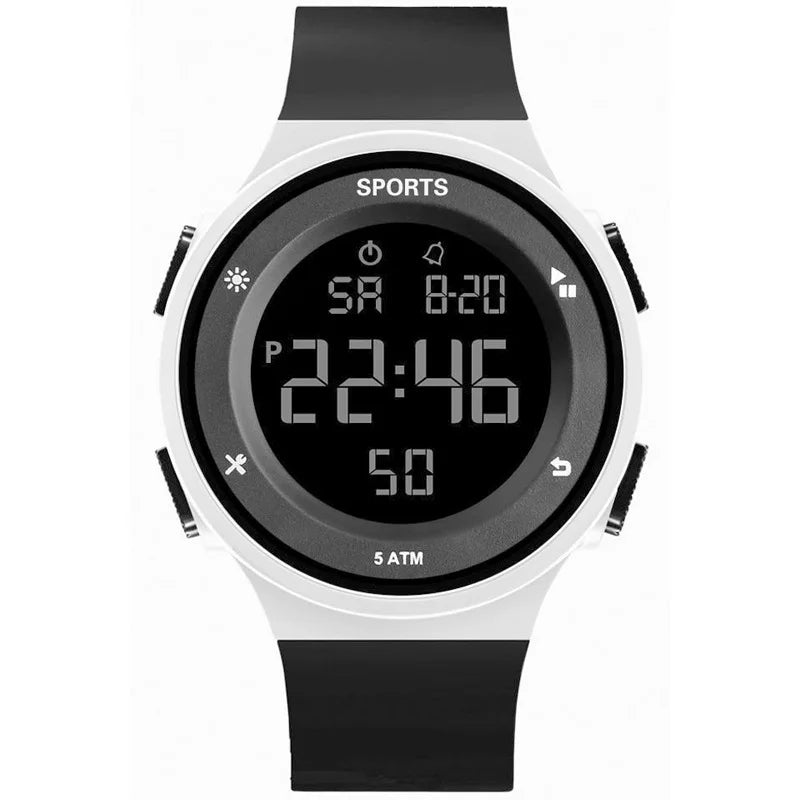 Simple Led Watches For Men Outdoor Sports Digital Elegant Quartz Alarm Male Wristwatch Fashion Trendy Electronic Watch Relogio