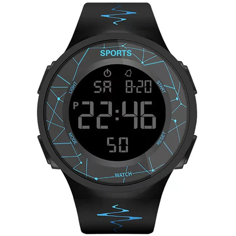 Simple Led Watches For Men Outdoor Sports Digital Elegant Quartz Alarm Male Wristwatch Fashion Trendy Electronic Watch Relogio